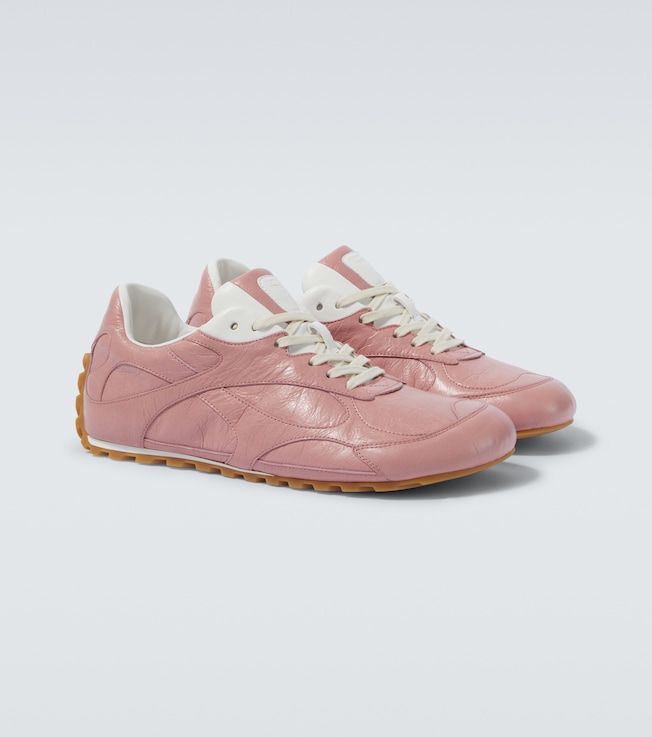 Orbit Flash leather sneakers | Bottega Veneta