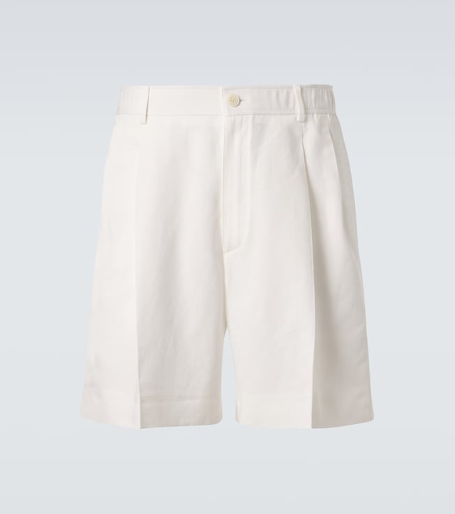 Linen and cotton shorts | Brioni