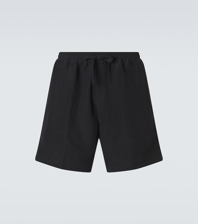 Julian linen and silk shorts | Umit Benan