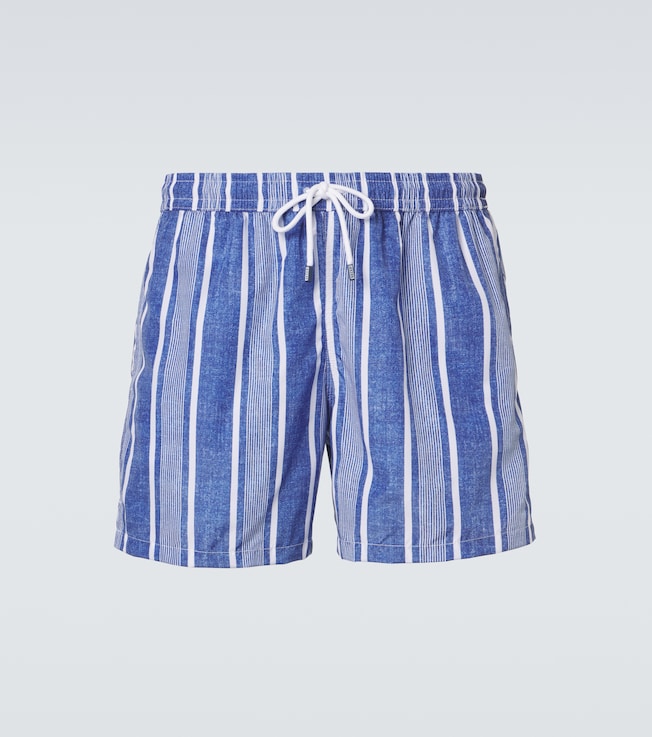 Striped swim trunks | Fedeli