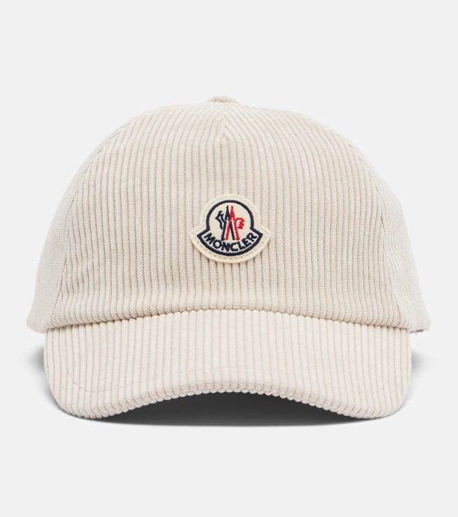 Logo corduroy baseball cap | Moncler