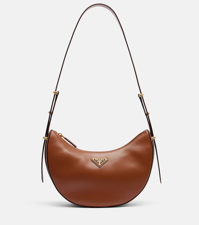 Prada Arqué Small leather shoulder bag | Prada
